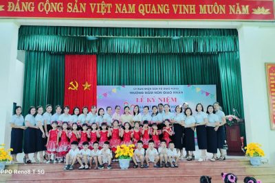 LỄ KỶ NIỆM 80 NĂM TRUYỀN THỐNG NGHÀNH GIÁO DỤC VÀ KHAI GIẢNG NĂM HỌC 2025- 2026; TRƯỜNG MẦM NON GIAO NHÂN