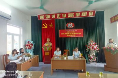 Hội nghị cán bộ công chức, viên chức, người lao động. Trường Mầm non Giao Nhân. Năm học 2025- 2026