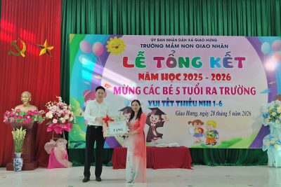 Lễ tổng kết năm học 2025 – 2026
